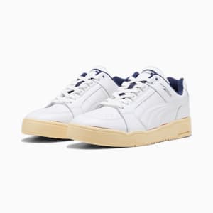 Slipstream Lo "The Never Worn" II Unisex Sneakers, PUMA White-New Navy-Light Straw, extralarge-IND